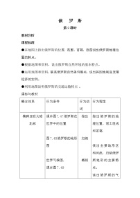 初中地理人教版 (新课标)七年级下册第七章 我们邻近的国家和地区第四节 俄罗斯教学设计