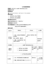 初中地理商务星球版七年级上册活动课 气候与我们的生产生活教学设计