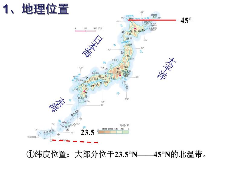 人教版地理七年级下册课件 7.1 日本（3）第6页