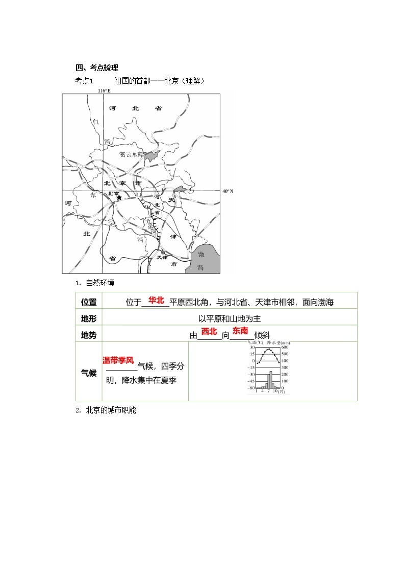 2022·广东地理·中考一轮 第24讲   北京、台湾、珠江三角洲（课件+教学设计+同步练习）02