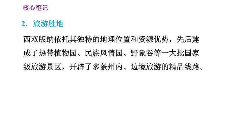 晋教版八年级下册地理 第8章 8.1　西双版纳——晶莹透亮的“绿宝石” 习题课件第4页