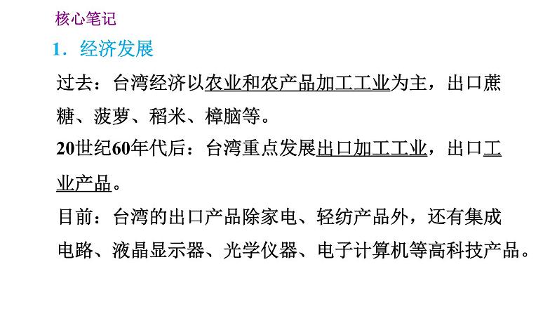 晋教版八年级下册地理 第7章 习题课件02