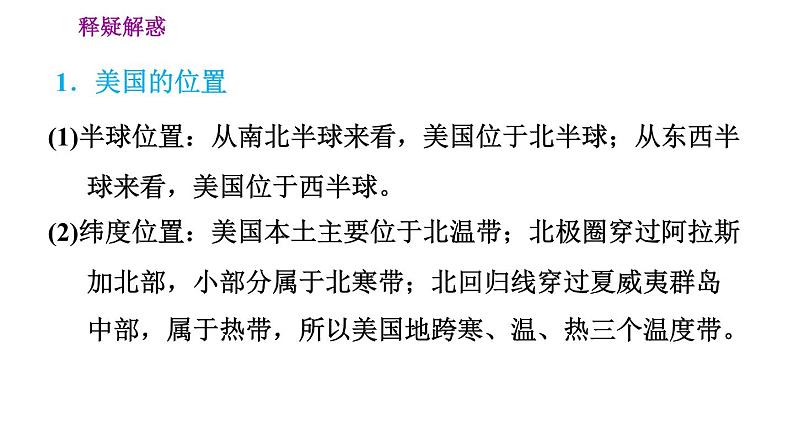 晋教版七年级下册地理 第10章 10.6.1  多样的自然环境 习题课件04