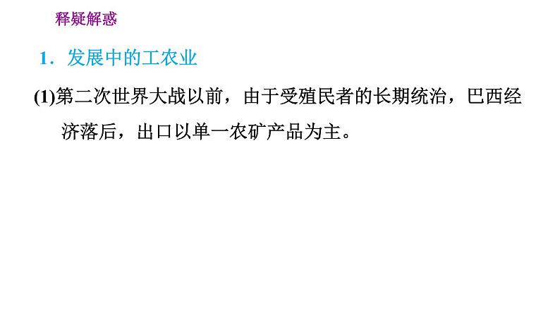 晋教版七年级下册地理 第10章 10.7.2  复杂的种族成分　快速发展的经济 习题课件第6页