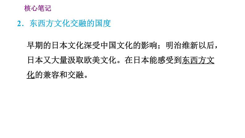 晋教版七年级下册地理 第10章 10.4.2  高度发达的经济　东西方文化交融的国度 习题课件第3页