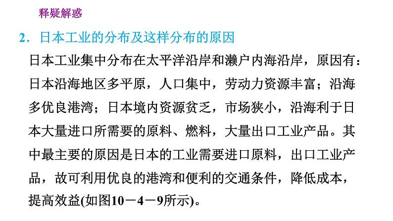 晋教版七年级下册地理 第10章 10.4.2  高度发达的经济　东西方文化交融的国度 习题课件第5页