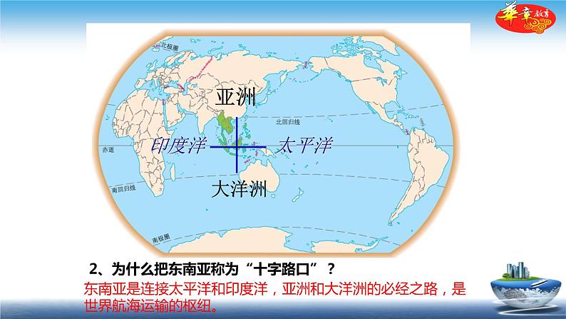 中图版八年级下册地理 课件 6.1  东南亚05