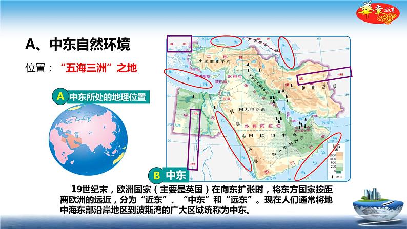 中图版八年级下册地理 课件 6.2  中东03