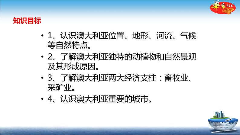 中图版八年级下册地理 课件 7.3  澳大利亚04