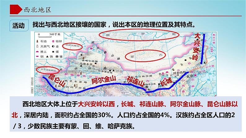 5.3西北地区和青藏地区（第1课时）（课件）2021-2022学年八年级地理（湘教版）第7页