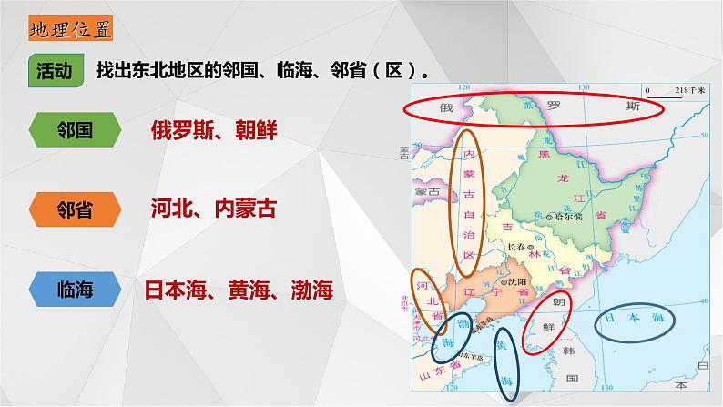 6.1东北地区的地理位置与自然环境（第1课时）课件2021-2022学年八年级地理下册（湘教版）第8页