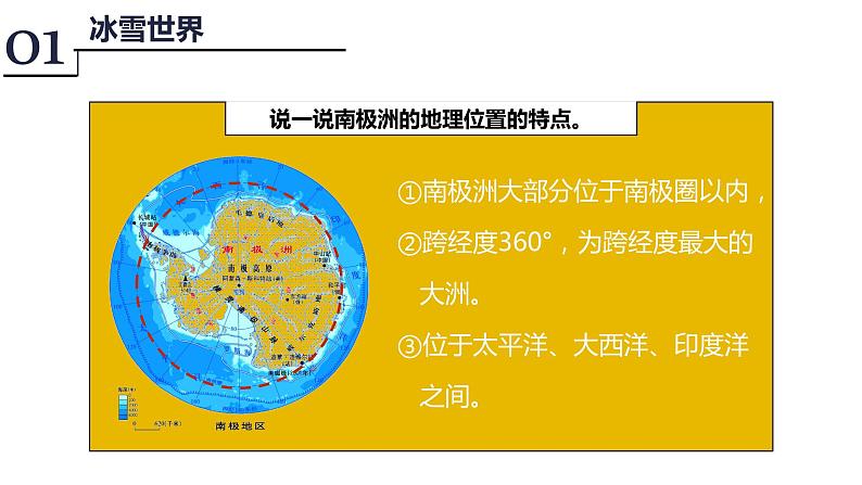 高效备课2021-2022学年湘教版七年级下册地理课件 第7章第5节 北极地区和南极地区08