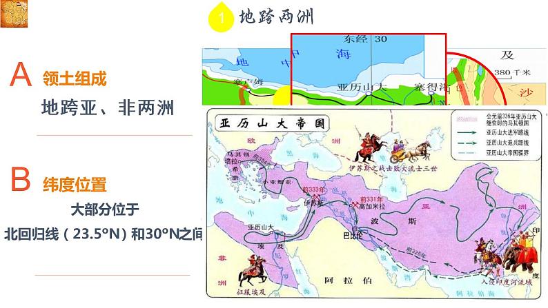 高效备课2021-2022学年湘教版七年级下册地理课件 8.2 埃及05