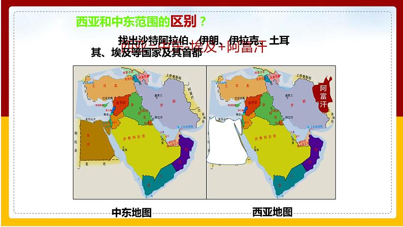 第7章 各具特色的地区 第2节 中东课件PPT第8页