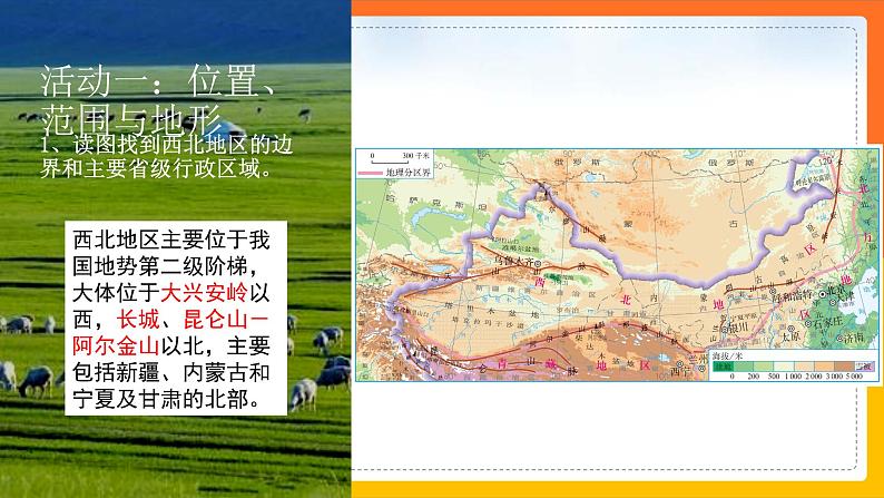 人教版  八年级下册 8.1西北地区自然环境与农业（课件+教案+学案+练习）04