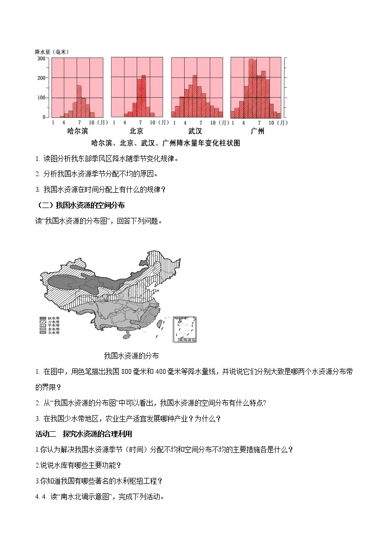 中图版七年级下册 4.1 水资源及其开发利用（第2课时）（课件+教案+学案+练习）02