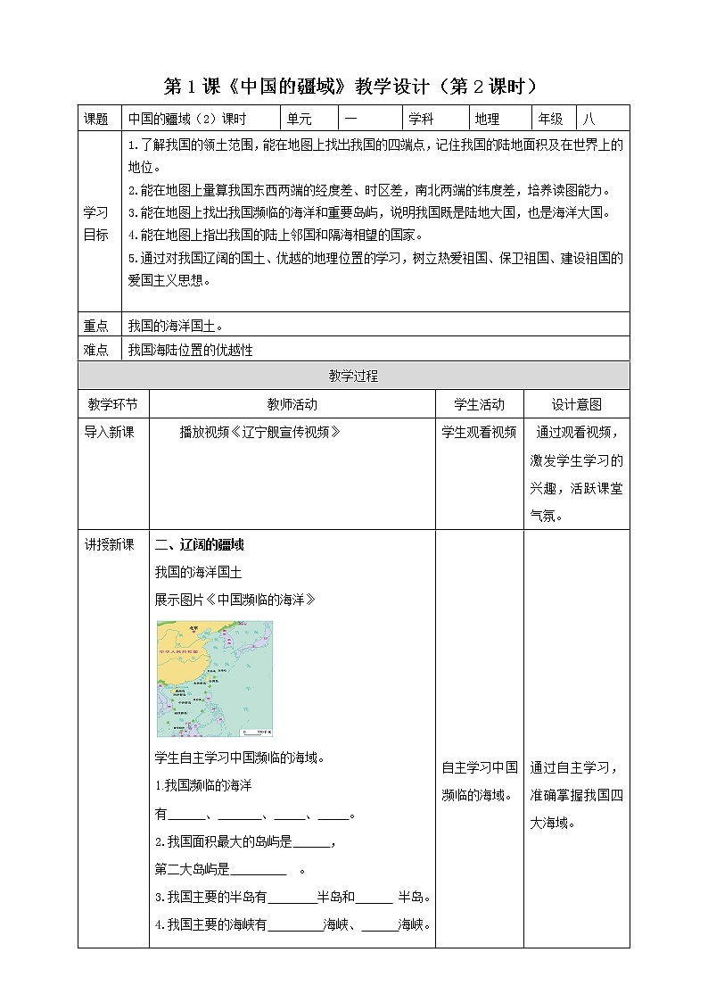 第1课《中国的疆域》（第2课时）课件PPT01