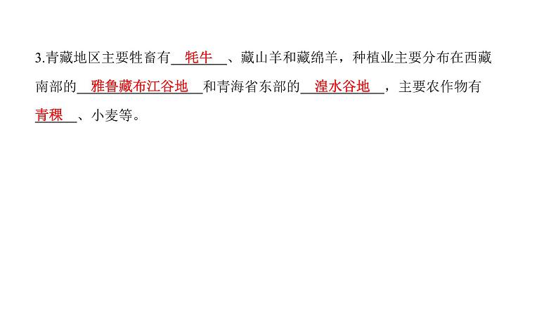 2022年中考地理一轮复习课件：八年级下册第九、十章青藏地区、中国在世界中第3页