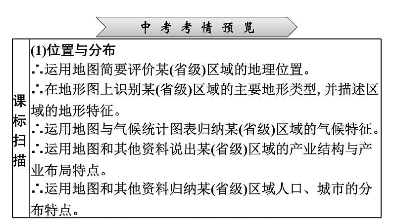 2022年中考地理一轮复习课件：模块三 中国地理专题16　北方地区02