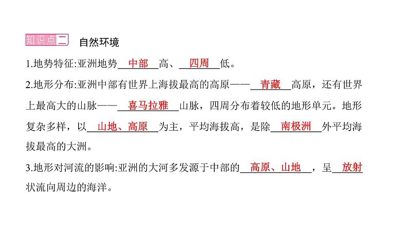 2022年中考地理一轮复习课件：七年级下册第六章我们生活的大洲  亚洲08