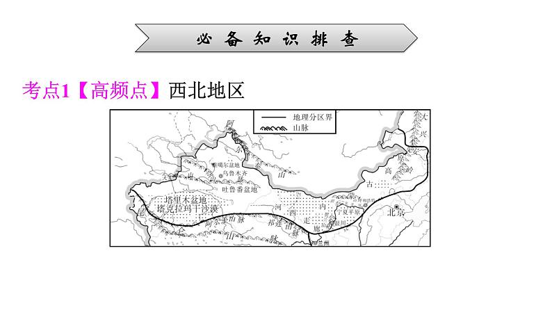 2022年中考地理一轮复习课件：模块三 中国地理专题18　西北地区和青藏地区第8页