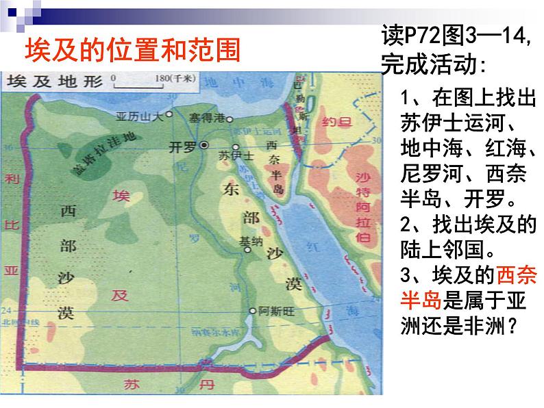 地理湘教版七年级下册（新）8.2 埃及 课件03