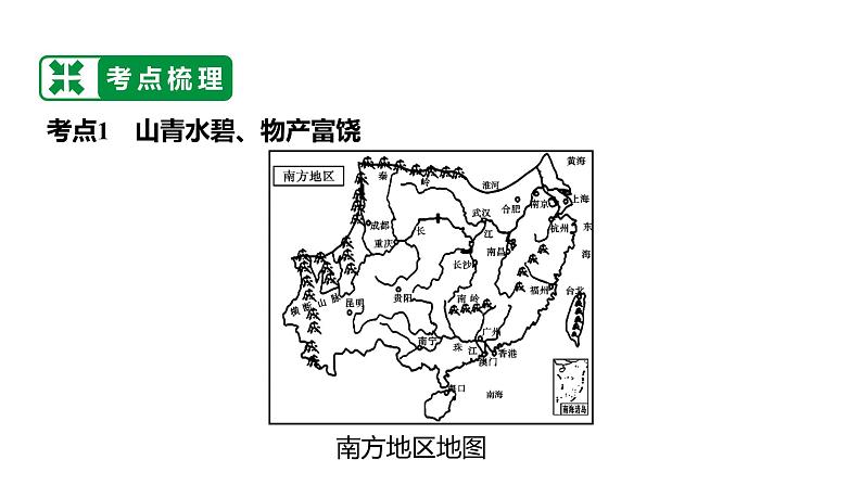 备战2022 中考地理 教材复习 八年级下册  第七单元 南方地区 课件（共133张PPT）第6页