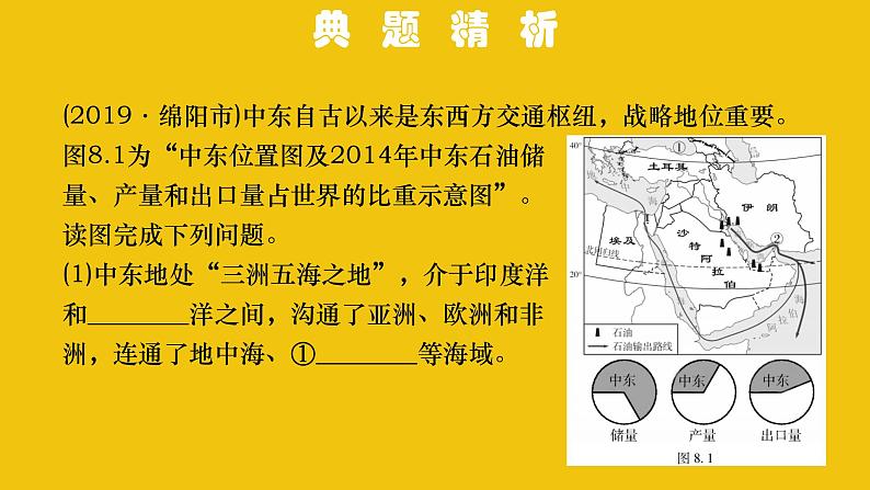中考地理总复习8.专题八东半球其他的地区和国家PPT课件第7页