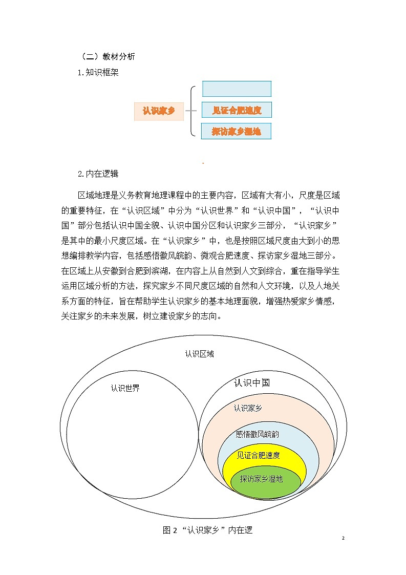 安徽省中小学单元作业设计大赛-初中地理单元作业设计参考样例 练习02