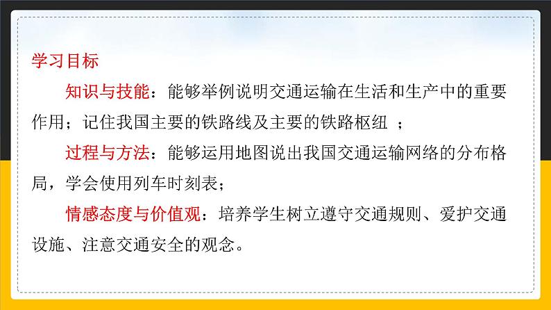 中图版七年级下册 4.4 交通运输 课件PPT02