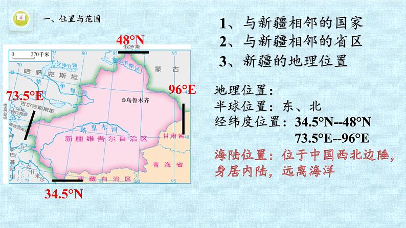 新疆维吾尔自治区的地理概况课件PPT第6页