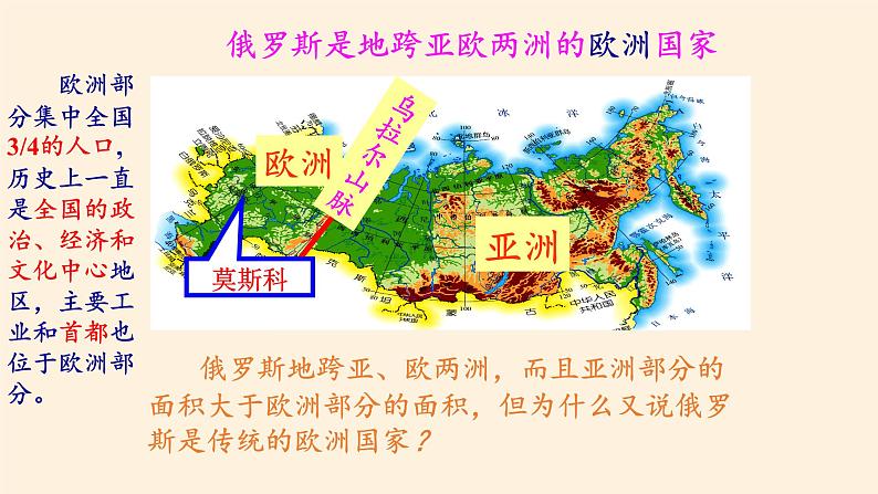 2021-2022学年人教版地理七年级下册第七章第四节《俄罗斯》第一课时课件第7页