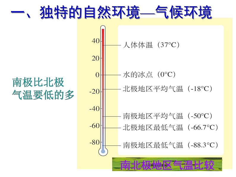 人教版七年级地理下册第10章《极地地区》教学课件05