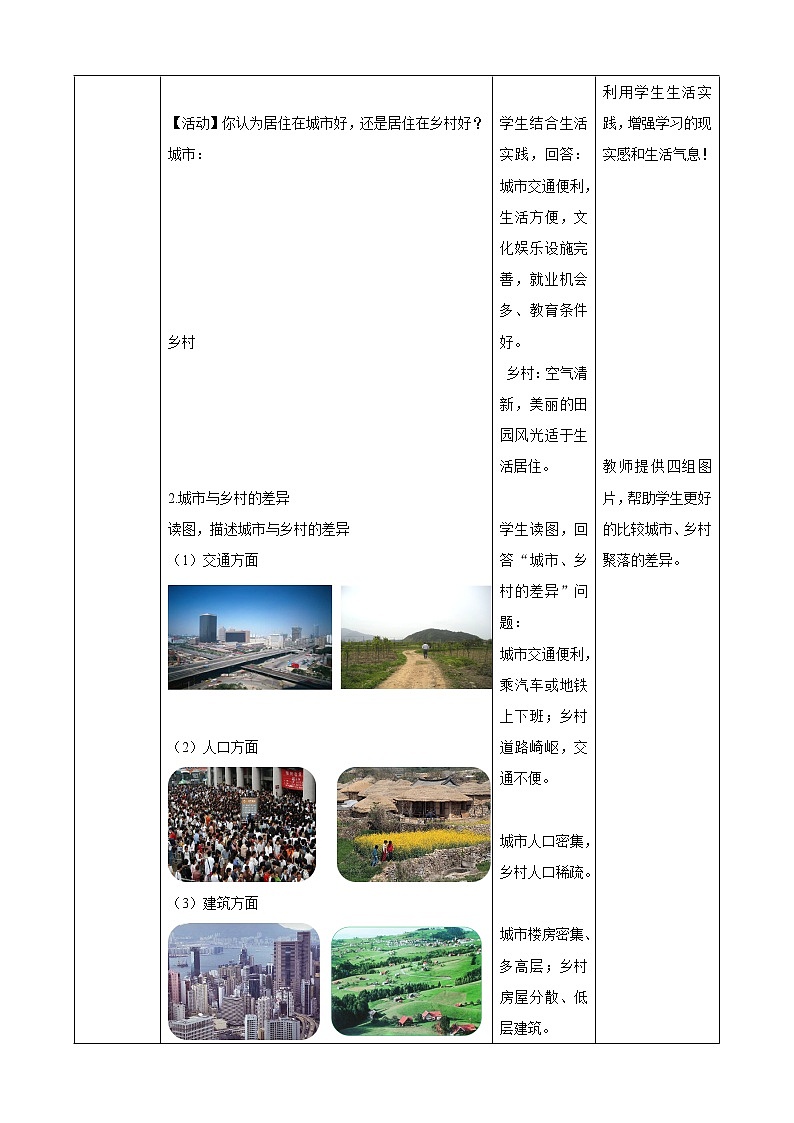 湘教版 地理七年级上册 3.4《世界的聚落 》（课件+教学设计+学案+练习）02