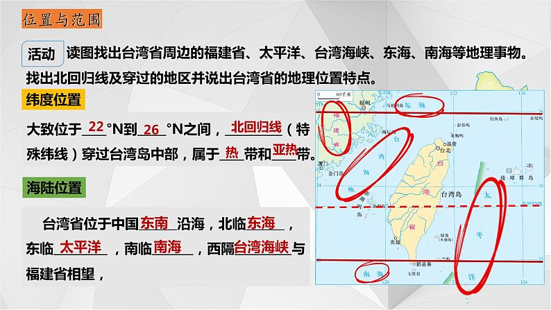 8.2台湾省的地理环境与经济发展（第1课时）2021-2022学年八年级地理下册课件06