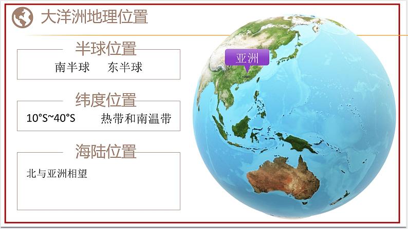 七年级下册 第十章 非洲与大洋洲  第三节大洋洲第一课时课件PPT第7页