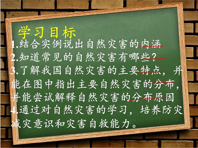 鲁教版（五四制）地理七年级上册 2.4  自然灾害（课件）第3页