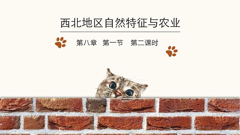 2021-2022学年人教版地理八年级下册第八章第一节《自然特征与农业》第二课时课件第1页