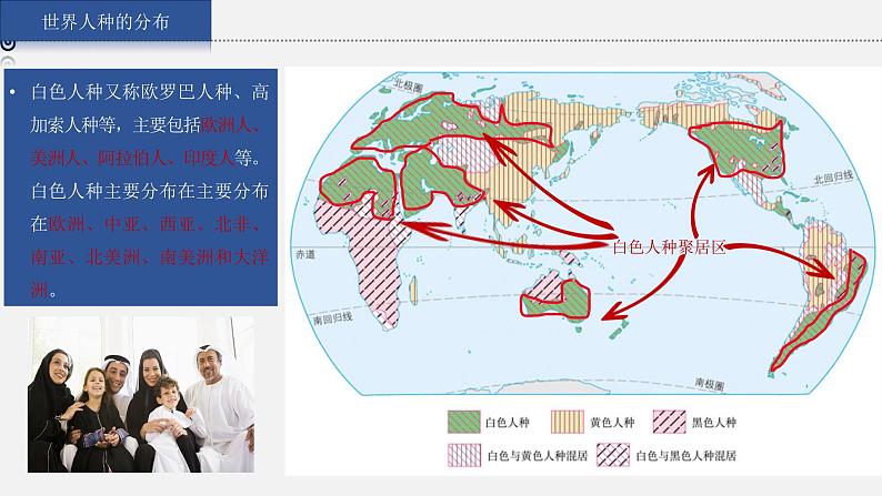 湘教版七上地理授课课件  3.2 世界的人种07