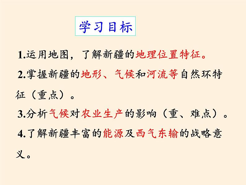 商务星球版地理八年级下册 第八章 第二节 新疆维吾尔自治区（课件）第3页