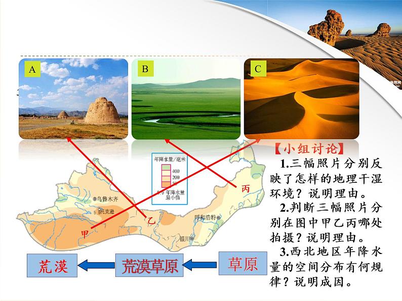 商务星球版地理八年级下册 第六章 第一节 区域特征(24)（课件）第8页