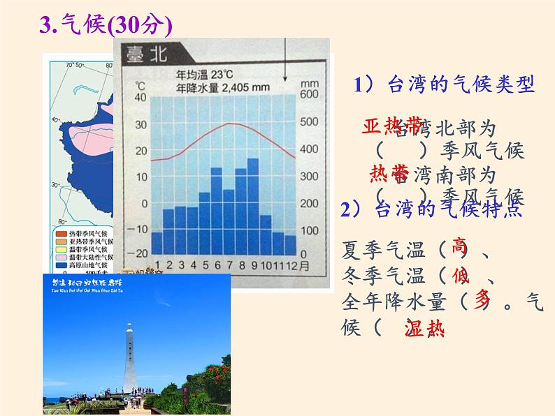 商务星球版地理八年级下册 第七章 第四节 台湾省(2)（课件）第8页