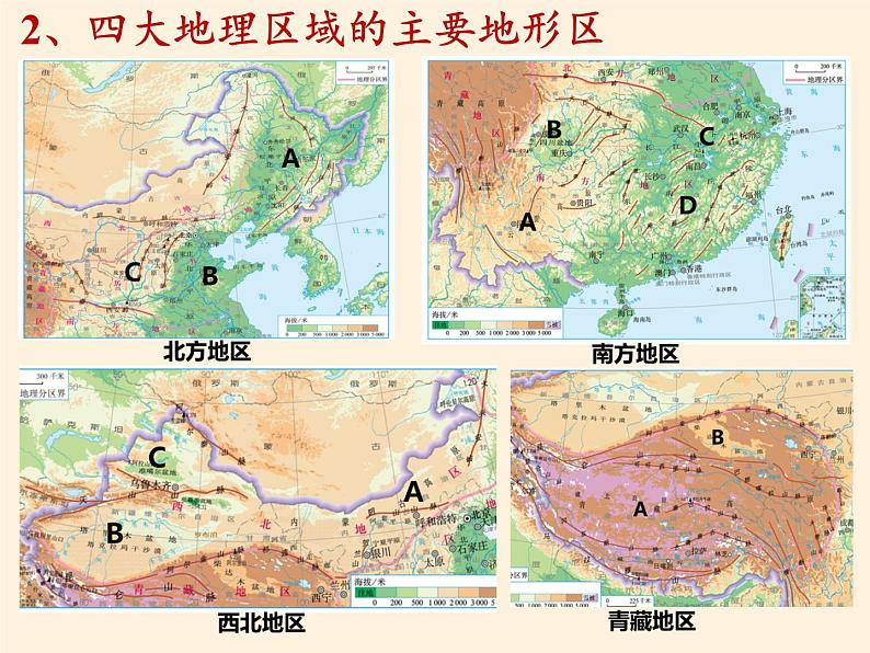 商务星球版地理八年级下册 第五章 中国四大地理区域划分(5)（课件）第8页