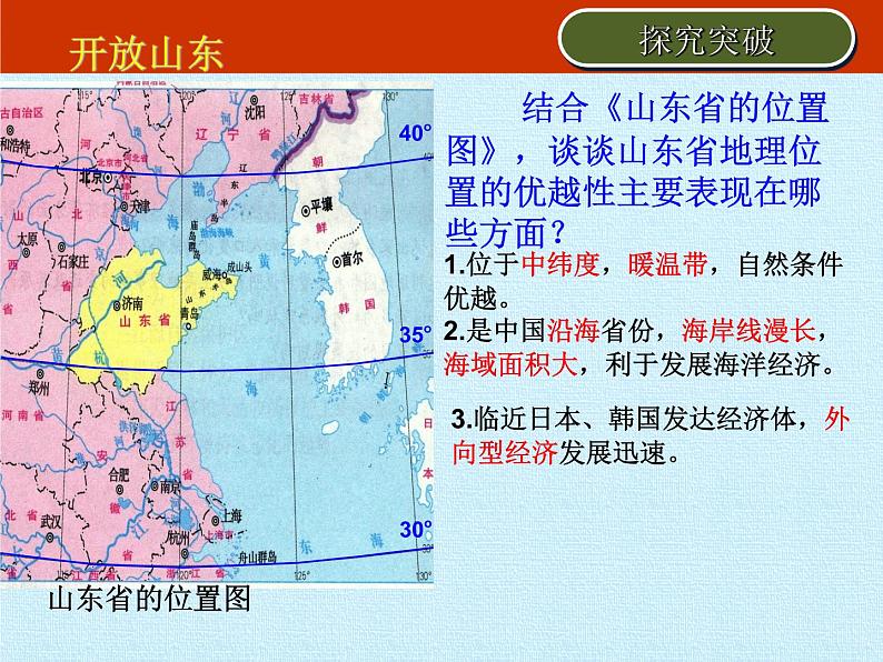 鲁教版（五四学制）七年级下册地理 第十章 可爱的家乡——山东 复习 课件06