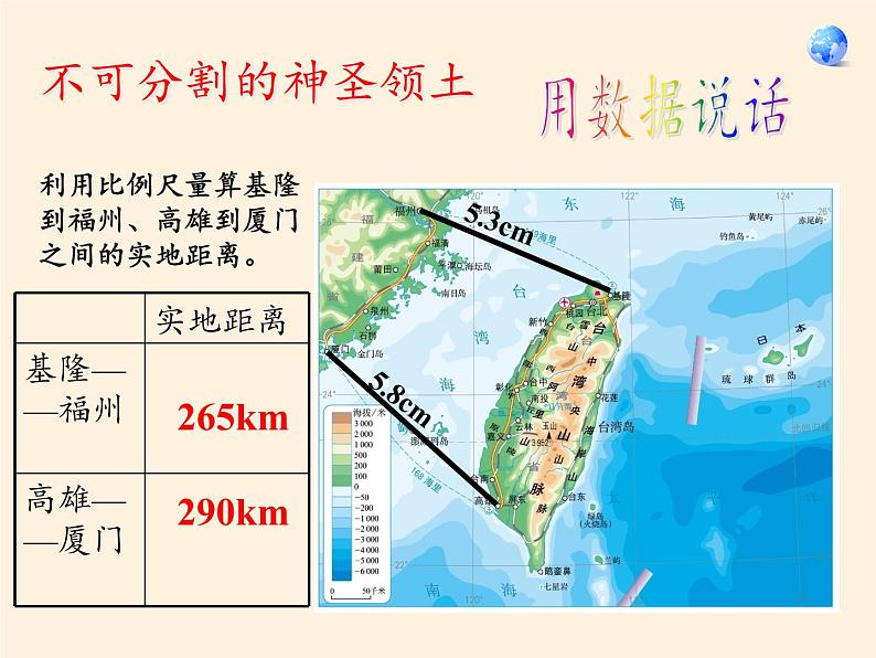 鲁教版（五四学制）七年级下册地理 第七章  第四节 祖国的神圣领土——台湾省(1) 课件第5页