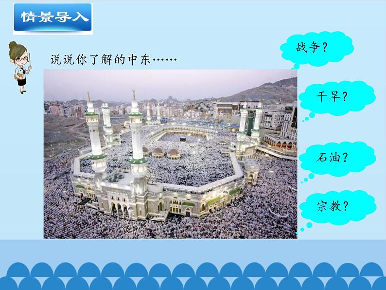 鲁教版（五四制）地理六年级下册 第八章第一节中东(2)（课件）第4页