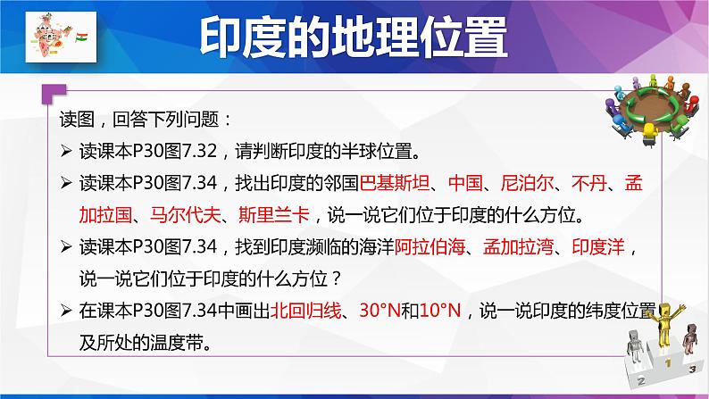 鲁教版（五四制）地理六年级下册 第七章第三节印度（课件）第6页