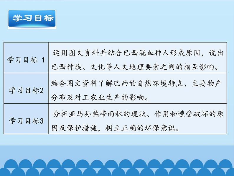 鲁教版（五四制）地理六年级下册 第九章第二节巴西-第二课时_（课件）第3页