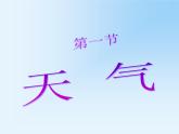 第1节 天气课件PPT