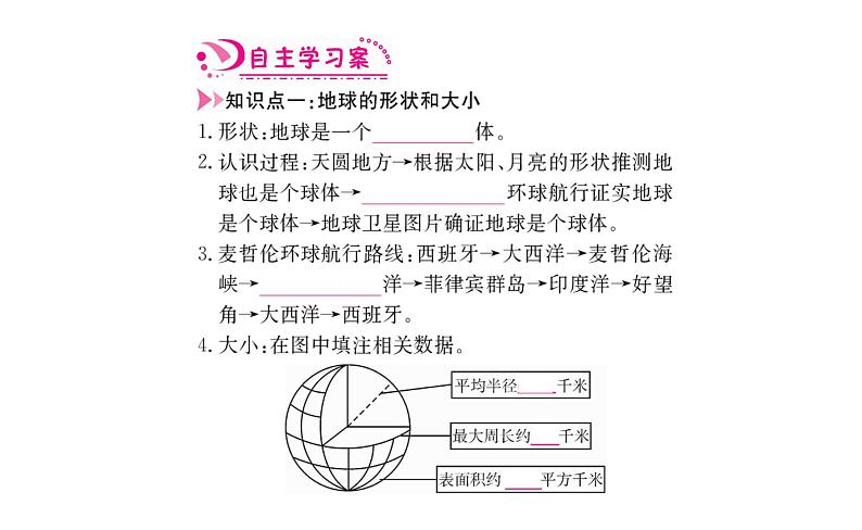 人教版七年级上册第一章地球和地图复习课件第3页